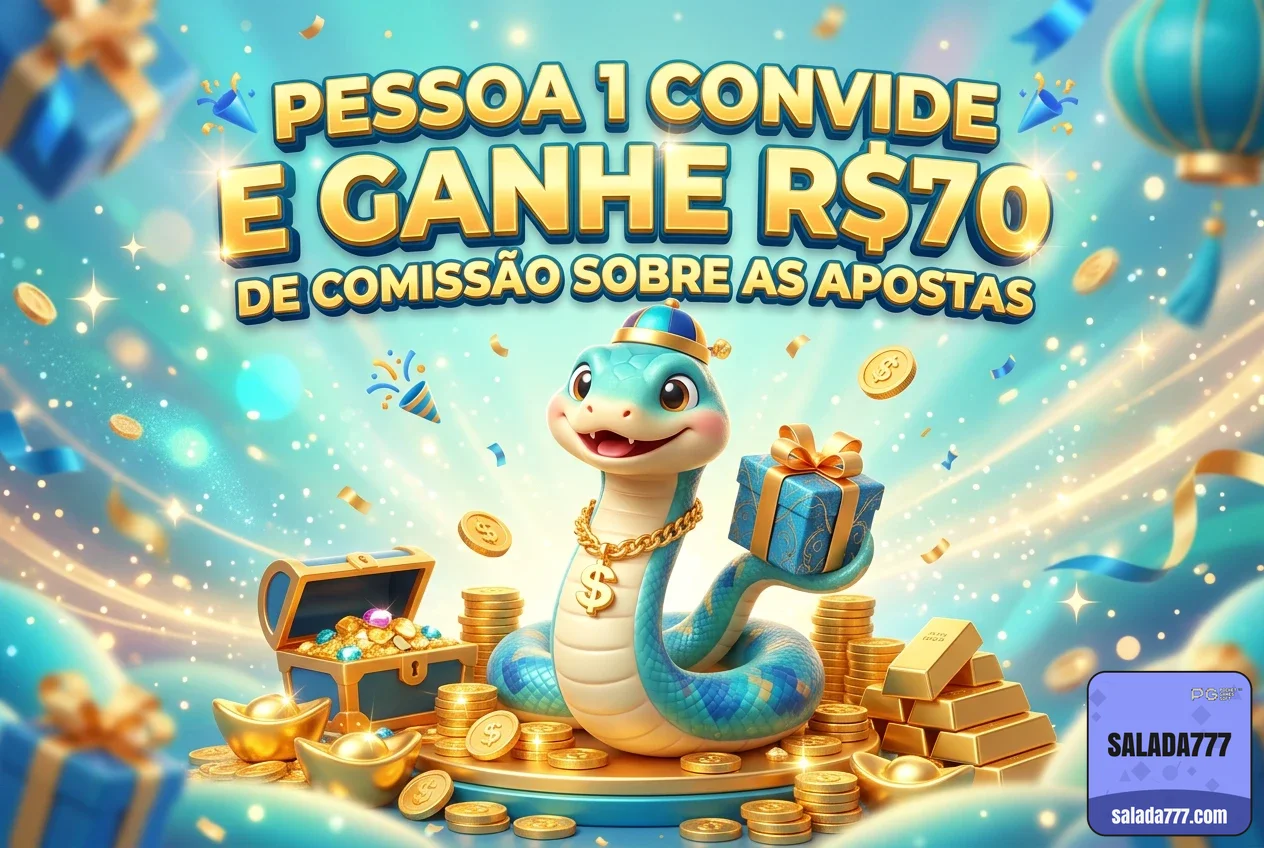salada777 - bônus exclusivo - Bônus de Primeiro Depósito